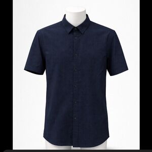 London Fog bottom down shirt